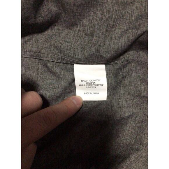 Molokai Surf Co Shirt Mens Medium Gray Camp Outdoors Surfing Beach Cotton - Picture 4 of 4